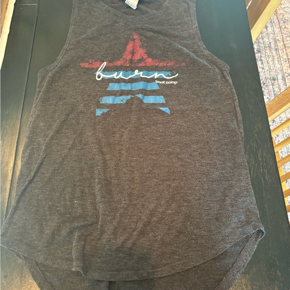 Burn Boot Camp Black Tank Top - Picture 1 of 3